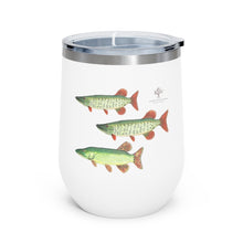 Load image into Gallery viewer, 12oz Insulated Wine Tumblers - Favorite Fish
